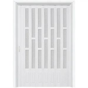 접이식 베란다 자바라 화이트 중문 주름문 칸막이 A