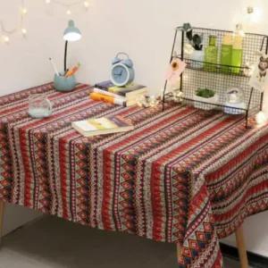 캠핑 테이블보 테이블천 식탁깔개 면식탁보 전시테이블보