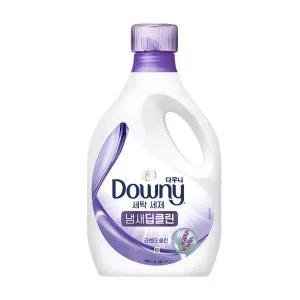 다우니 프리미엄 액체형 세제 냄새딥클린 퍼플 1.9L DC