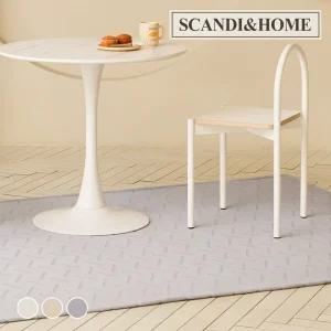 [S급리퍼] 먼지없는 스틱 루프 단모 러그 사계절 카페트 5size