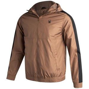 스파이더 남성 윈드브레이커 재킷 - 여행용 러닝 골프 및 데일리웨어용 경량 바람 방수 후드 집업