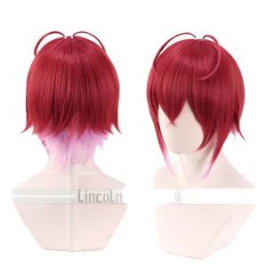 보컬로이드 코스프레 통가발 테토 카사네 가발 고열사 빨간머리