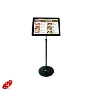 입구 메뉴판 거치대   강연대 ZMS-DS1000 흰색 간판 포스터 진열 광고 배너 베너 현수막 전단