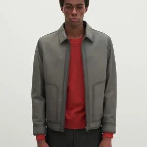 [롯데백화점]웰메이드 [부산본점]오일브러쉬 프리미엄양가죽평에리자켓2종택  MUEJN4F9101