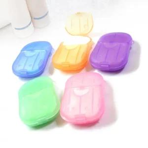 판촉물 휴대용 일회용 종이비누 20매 [인쇄가능] KC인증 답례품