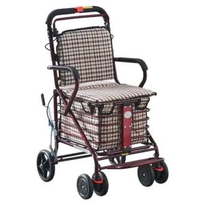 노인 보행 보조기 시장바구니 휠체어 유모차 접이식