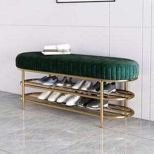 회색 60CM 1 신발장 100CM 현관의자 네일샵 쿠션 북유럽 럭셔리인테리어