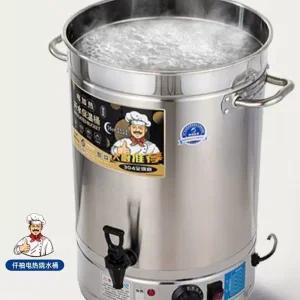 100L 보온통 전기 육수 끓이기 물 물통 국통 장국 온수통 업소용