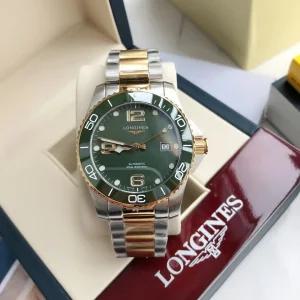 Longines Concas 다이빙 시리즈 41mm 자동 mechanical 시계 [세금포함] [정품] L3.781.4.56.6 패션시계 손