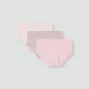 [JAJU](강남점)25 S/S 신상품 JAJU 여 모달 노라인 힙허거 팬티 3매 J41N901220