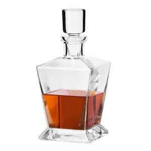 크로스노 위스키 디캔터 카라페 위드 스토퍼 | 25.4온스 카로 컬렉션 홈 레스토랑 파티 기프트 디어 웨딩 바 미츠바 유럽산