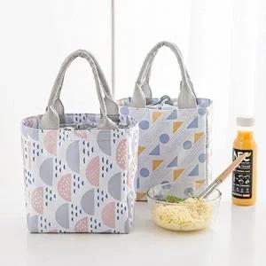 도형 패턴 보냉백 보온백 아이스백 피크닉가방