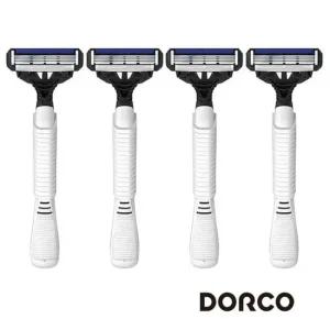 도루코 페이스4 휴대용면도기 4P 여행용면도기 쉐이빙용품 일회용면도기 남성위생용품