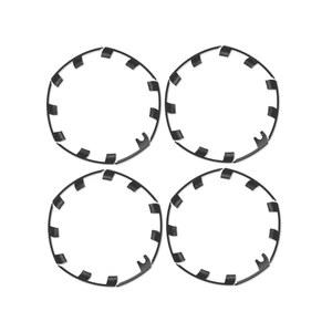 21인치 림 프로텍터, 허브캡 ABS 림, 가드 휠 커버 자동차 보호 타이어 트림 링, 4개