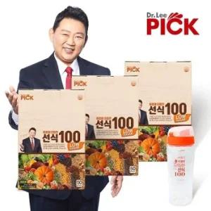 이경제 NEW 더힘찬선식 100 3박스(150포)+쉐이커