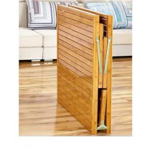 대나무 침대 사무실 폴딩 테라스 가정용 싱글 베드 침대프레임(0.6m)+6다리