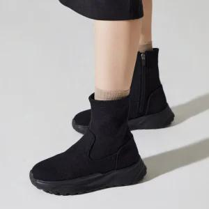 엠.무크 윔지 캐주얼 앵클부츠 울블랙 516523615UA