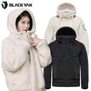 블랙야크 아이유 공용 B마카롱2후드자켓 플리스 겨울 후리스 점퍼 1BYJKW3901