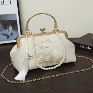 혼주 가방 드레스 어울리는 한복에 클러치백 여성 한복