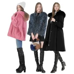 엘림모피/프리미엄 천연모피야상 밍크코트 신상품 행사