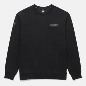 데상트 코튼 기모 스웨트셔츠 B1 SQ323UHT91 BLK0 IVY0 MGRY PINK