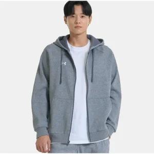 [언더아머](센텀시티점)UA 라이벌 플리스 후디드 재킷 기모집업 [1379767-025]