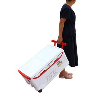 갈치 아이스박스 쿨러 박스 45L 달린 내만 낚시용 빨강 트렁크 쿨러박스