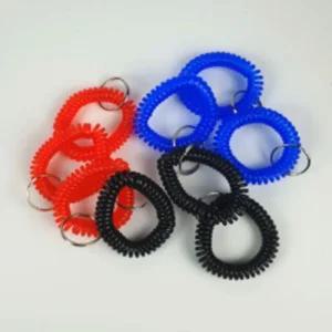 사우나 목욕탕 스프링 팔찌 열쇠고리 스프링줄 분실방지 손목 줄 사물함 열쇠 키링 스트랩