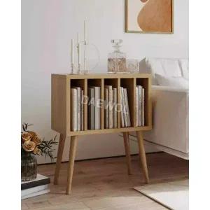 턴테이블 수납장 LP 보관함 낮은 엘피랙 스피커 원목