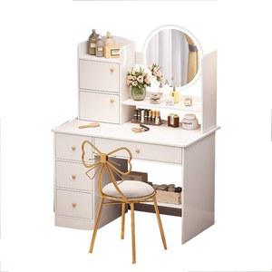 화장대겸책상 원목 학생 여자아이 화장대세트 좁은집 대학생
