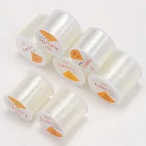 비즈아트 DIY 비즈공예용 대용량 탄성 우레탄줄 3종 비즈만들기 비즈팔찌