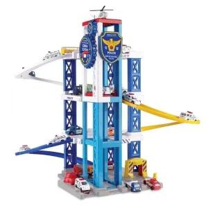 어린이 작동완구 롤러코스터 폴리스스테이션 주차장