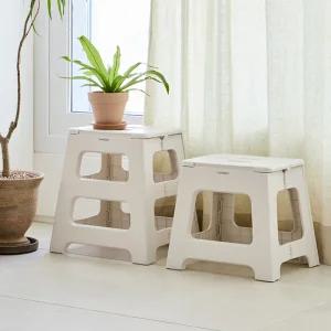 한샘 핸디 원터치 폴딩 스툴 (2종/택1) 사다리 발판 간이의자