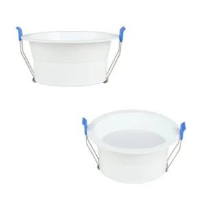 더쎈 LED 케빈 움푹 다운라이트 타공75mm(3인치) 8W 매입등 슬림테 홀컵