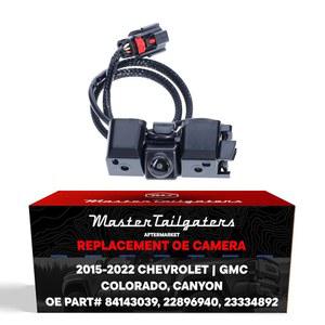 GMC 캐니언(2015-2022) / 쉐보레 콜로라도(2017-2021)의 마스터 테일게이터 교체 및 HD 후방 비전 백업 카메라 OE 부품 # 84143039 22896940 23334892