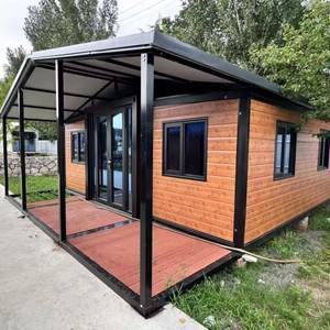 40피트 확장형 이동식 주택 고품질 모던 침실 샌드위치 패널 철골 구조 모듈러 하우스