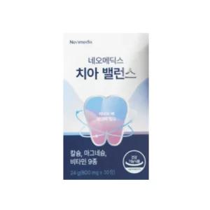 네오메딕스 치아밸런스 30정 1박스 칼프디마 건강 칼슘 영양제 잇몸 건강 치약 관리
