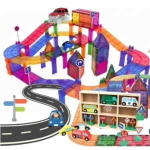 돌봄교실 유치원 도로교통놀이 자석블록215p 두뇌발달 키즈카페 집중력향상