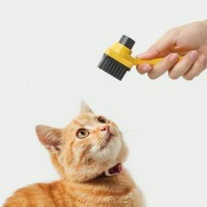 고양이 반려동물 강아지브러쉬 털제거 펫브러쉬 털정리 털관리 죽은 원터치 그루밍 털케어