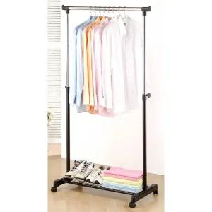 롱코트 롱패딩 원피스 걸이 높이조절 행거 일자행거 겨울코트 예쁜행거 매장용 선반플러스 추천