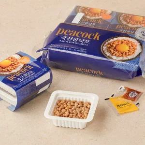 피코크 국산콩 생나또 8입 기획팩 404g