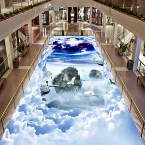 트릭아트 시트지 스티커 입체 1. 대형 바닥 특대 3D 인테리어 B438