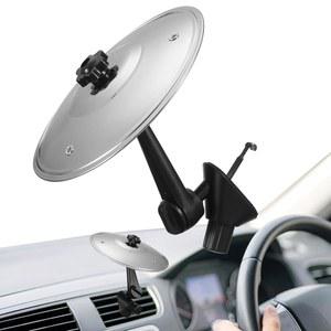 자동차 심벌, 심볼 드럼 에어 벤트, 대시보드용 미니 메탈 크래시 드러머 및 음악 애호가를 위한 재미있는 대시보드 액세서리(실버)