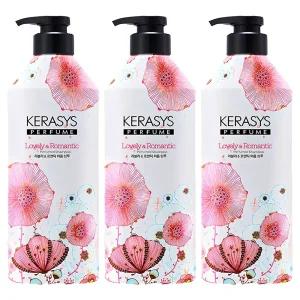케라시스 퍼퓸 샴푸 러블리 앤 로맨틱향, 980ml, 3개