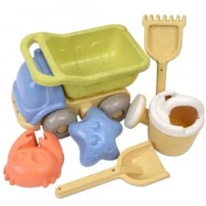 샌디토이 모래놀이 6종 세트 3039a 덤프트럭 물놀이 모래틀 모양 장난감 유아 어린이 흙놀이 선물 촉감 도