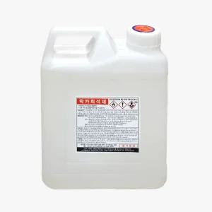 락카신나 페인트희석제 유성 아크릴 우레탄 에폭시 2L