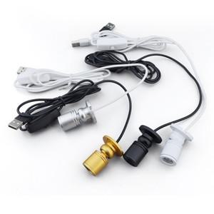 Led USB 스포트라이트 3W DC5V 쥬얼리 캐비닛 쇼케이스 카운터 램프 표면 장착 천장 미니 소형 스포트 라이