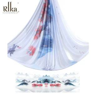 PRIOR 플라잉 스트레치 해먹 6m 단색 미터 요가 가정용 새틴