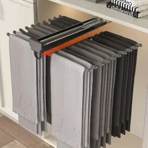인출식 바지걸이 슬라이딩 옷장 팬츠 하의 정리 레일
