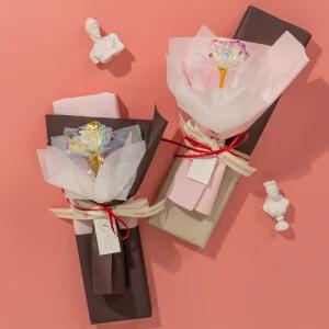 꽃보다 특별한 너에게 쇼콜라 홀로그램 장미꽃다발 + 빼빼로2개 set